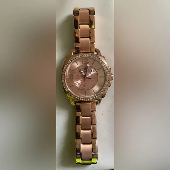 Coach | Accessories | Rose Gold Coach Womens Watch | Poshmark display picture 3
